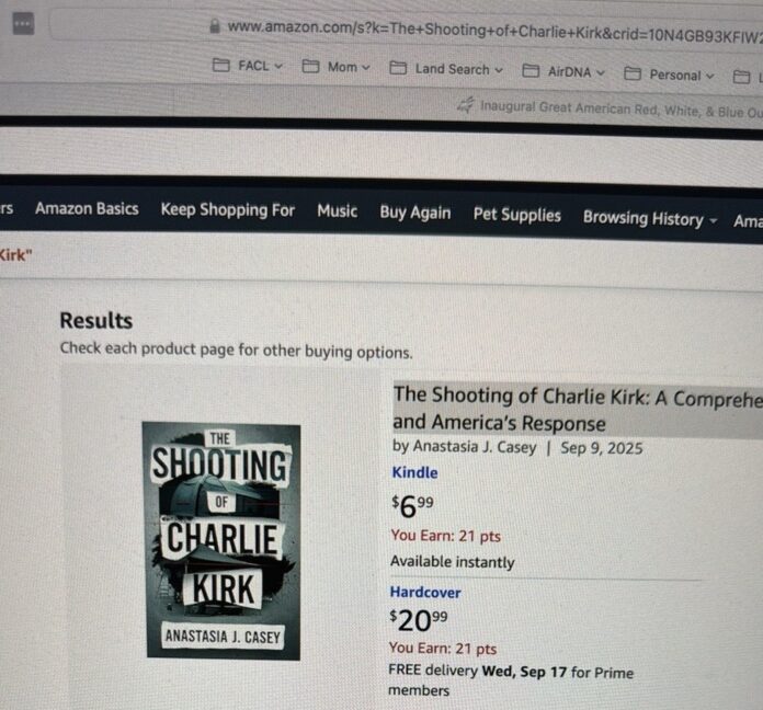 Book - Shooting of Charlie Kirk - Featured