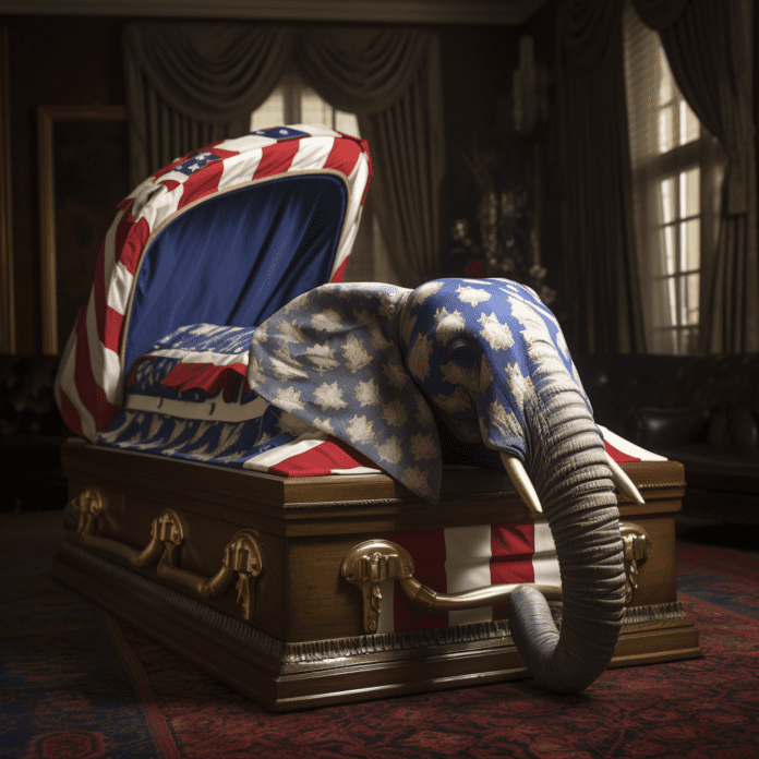 GOP Coffin